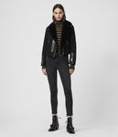 Willow Shearling Biker Jacket